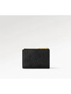 Lisa Monogram Leather Half Wallet Black - LOUIS VUITTON - BALAAN 7