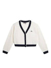 Thorina Knit Cardigan White - J.LINDEBERG - BALAAN 2