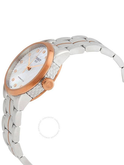 Tissot Luxury Automatic Diamond White Mother of Pearl Dial Ladies Watch T086.207.22.116.00 - TISSOT - BALAAN 2