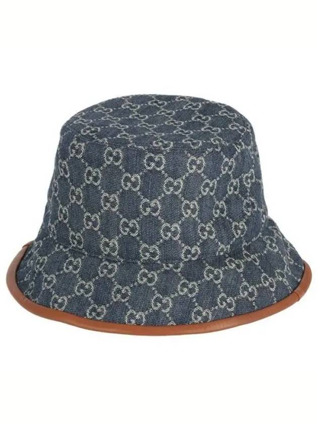 GG Canvas Bucket Hat Blue - GUCCI - BALAAN 2