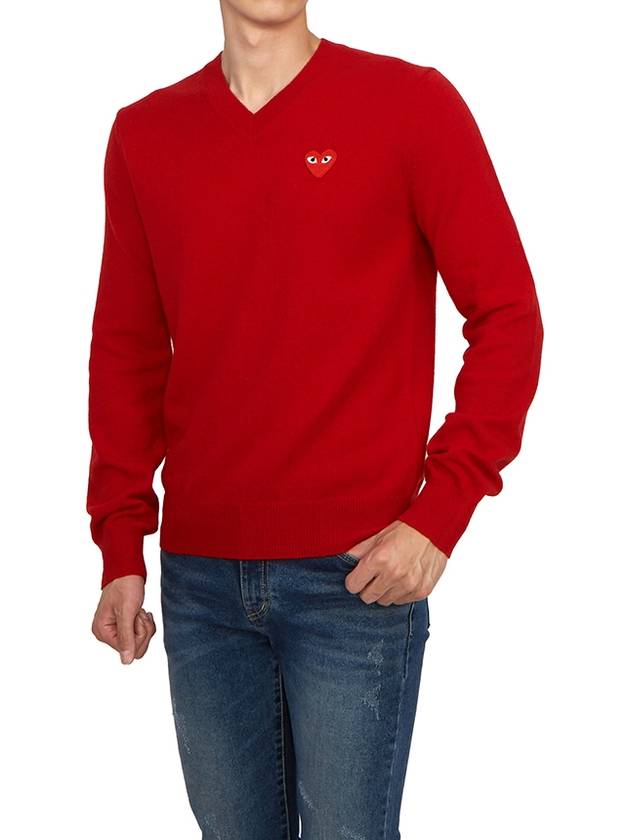 Redwappen Men's Knit AZ N002 051 5 - COMME DES GARCONS - BALAAN 5