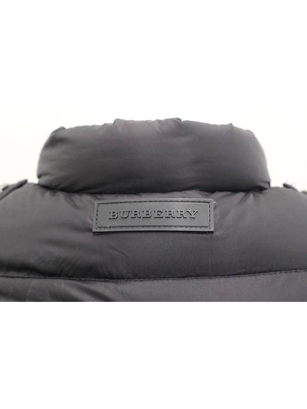 Brit goose down lightweight padding black M size - BURBERRY - BALAAN 5