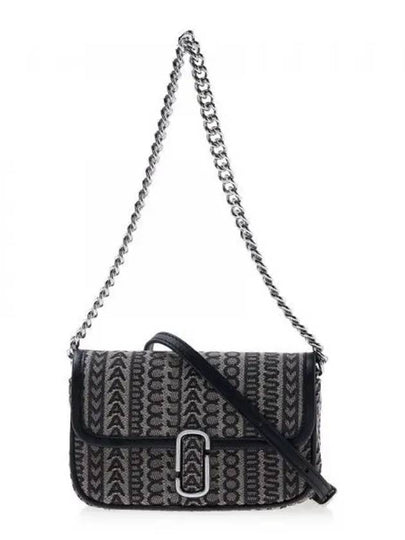 The Monogram J Marc Mini Bag Black Beige - MARC JACOBS - BALAAN 2