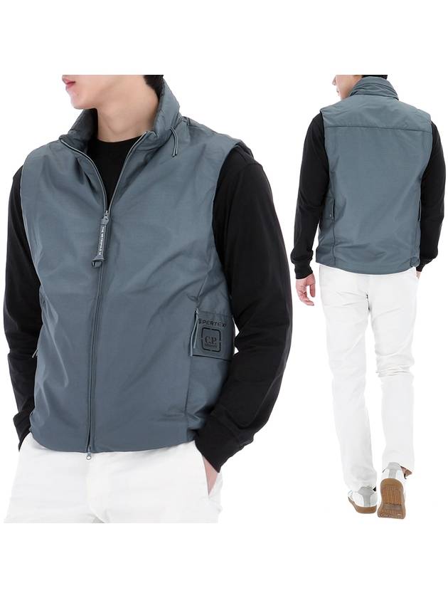 The Metropolis Series Padded Vest Grey - CP COMPANY - BALAAN 2