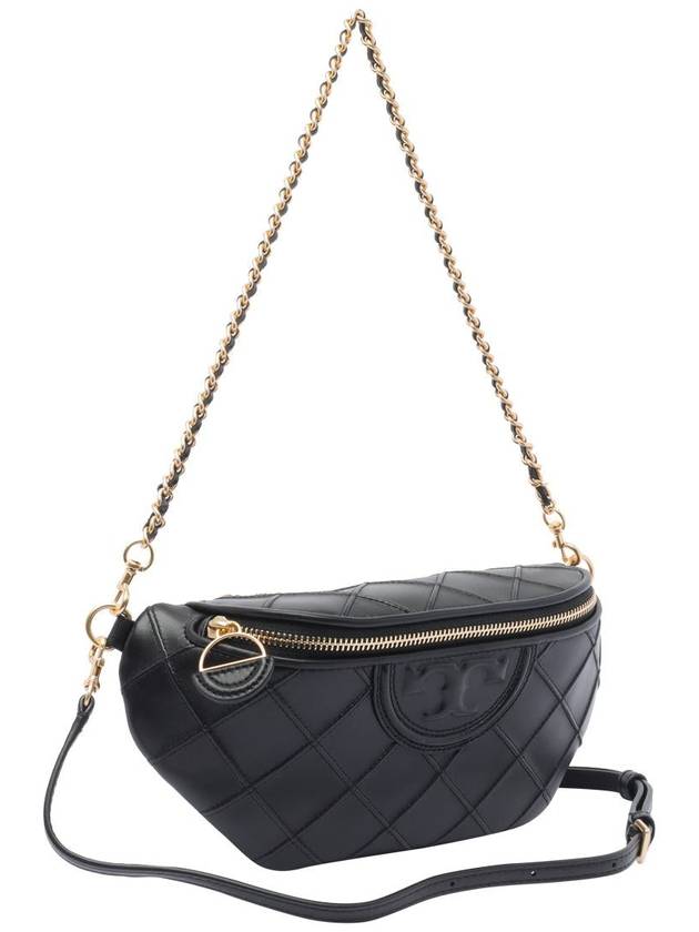 Fleming Soft Convertible Belt Bag Black - TORY BURCH - BALAAN 3