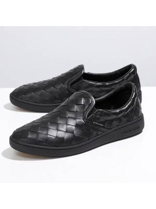 Sawyer Slip on Black - BOTTEGA VENETA - BALAAN 2