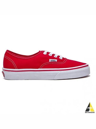 Authentic Low Top Sneakers Red - VANS - BALAAN 2