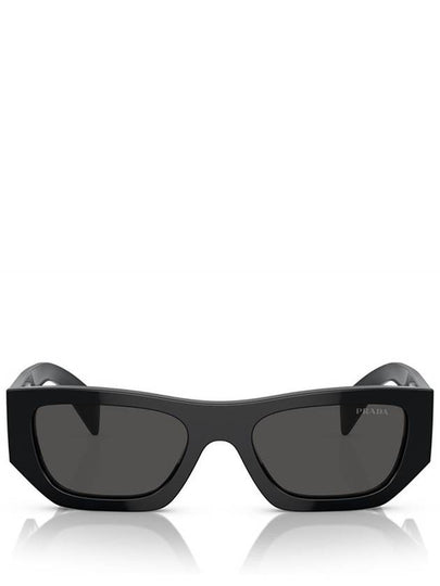 Eyewear Logo Sunglasses Slate Grey Black - PRADA - BALAAN 2