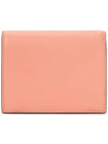 Gancini Compact Half Wallet Coral - SALVATORE FERRAGAMO - BALAAN 3