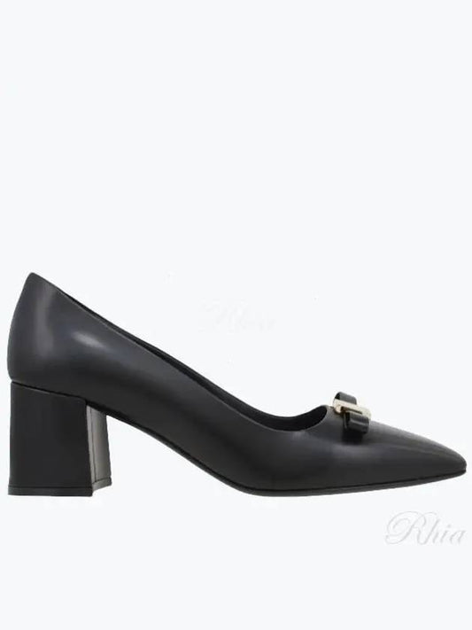 Vara Bow Pumps Black - SALVATORE FERRAGAMO - BALAAN 2