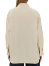 Poplin Oversized Shirt Light Cream - LEMAIRE - BALAAN 1