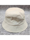 HALEY logo bucket hat ecru blue CU001XFA A1C09A ECBU - ISABEL MARANT ETOILE - BALAAN 4