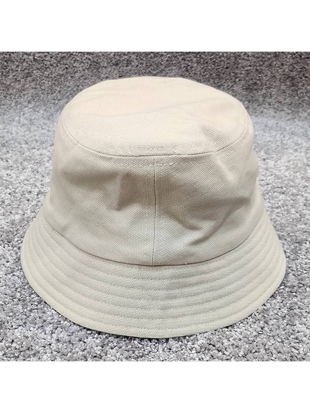 Haley Logo Bucket Hat Ivory - ISABEL MARANT - BALAAN 5