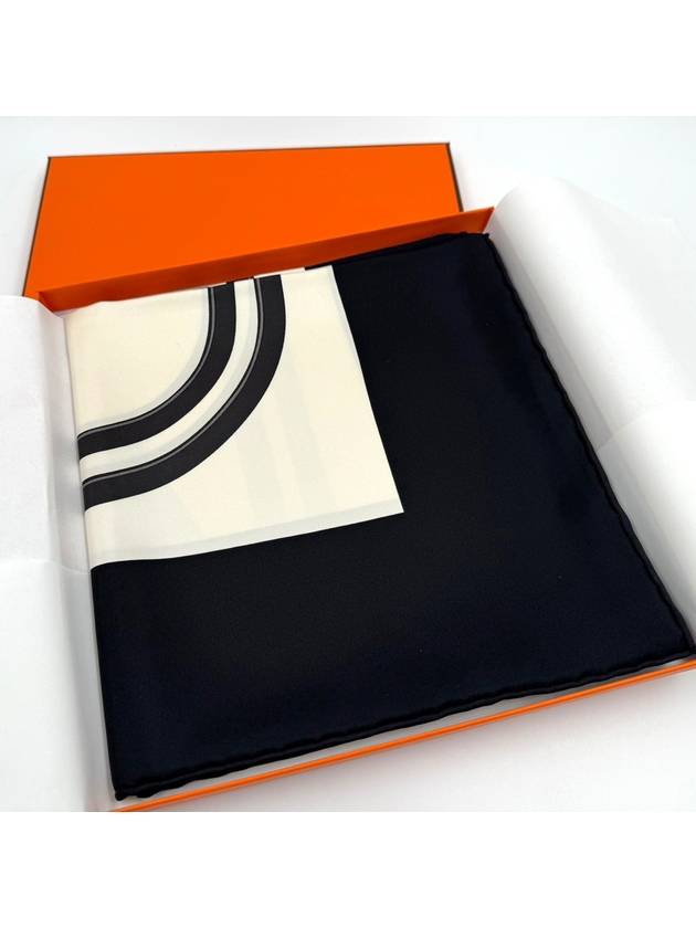 Brides de Gala Forever Silk Scarf Noir - HERMES - BALAAN 3