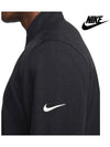 Men's Dry Fit Victory Half Zip Long Sleeve T-Shirt Black - NIKE - BALAAN 6