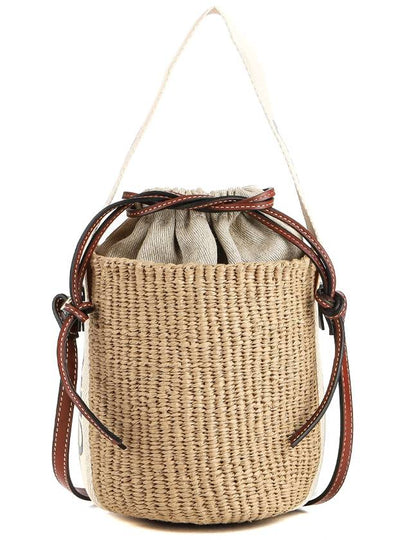 small woody logo bucket bag beige - CHLOE - BALAAN 2