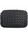 Classic Intrecciato Small Camera Cross Bag Black - BOTTEGA VENETA - BALAAN 4