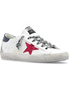 Superstar Silver Tab Low Top Sneakers White - GOLDEN GOOSE - BALAAN 3