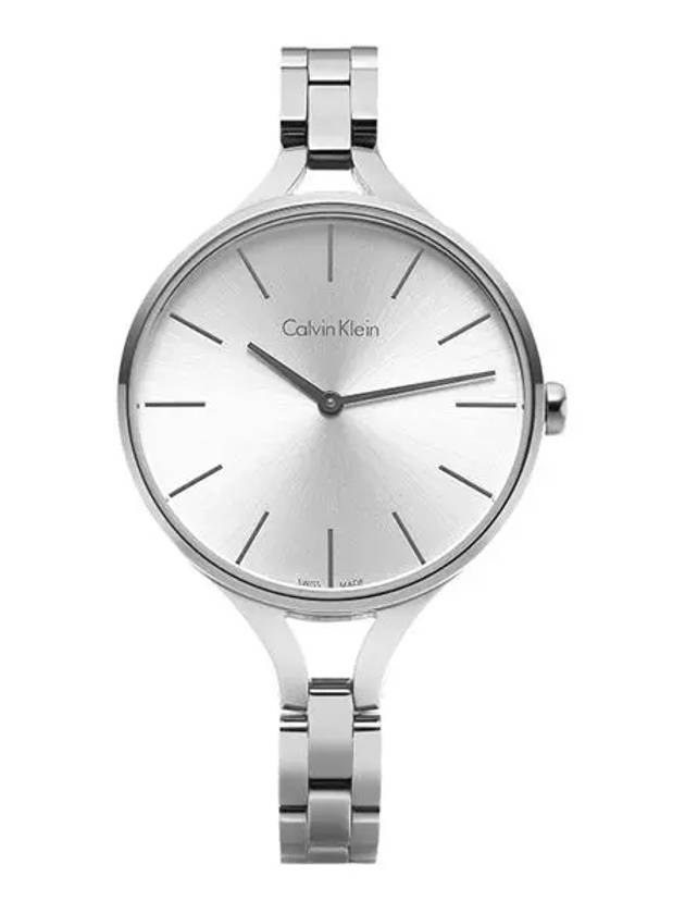 Women’s Dial Bangle Watch Silver - CALVIN KLEIN - BALAAN 2