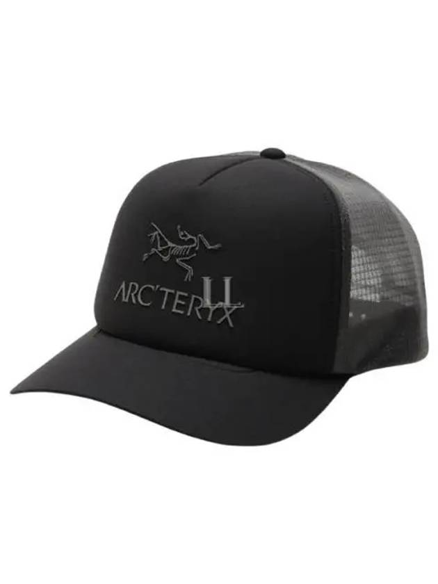 Bird Word Trucker Curved Ball Cap Black - ARC'TERYX - BALAAN 2