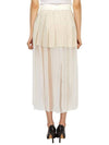 2407238 151 Women s Long Pleated Skirt - SACAI - BALAAN 5