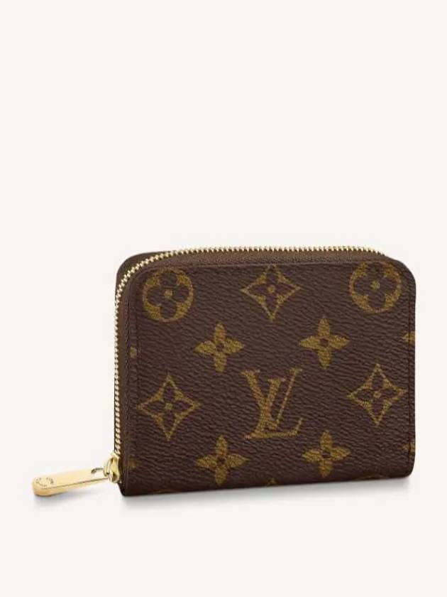 Monogram Zippy Coin Purse Card Wallet Brown - LOUIS VUITTON - BALAAN.