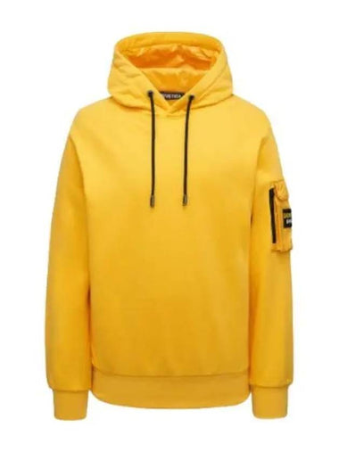 Cavazzo Dark Mustard Hooded Sweatshirt Hoodie - DUVETICA - BALAAN 1