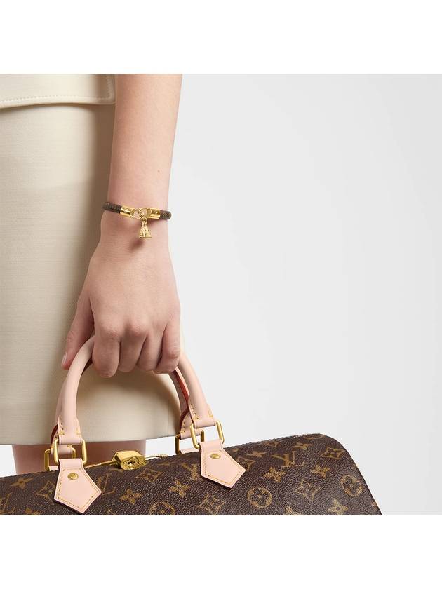 Alma Charm Bracelet Gold Brown - LOUIS VUITTON - BALAAN 3