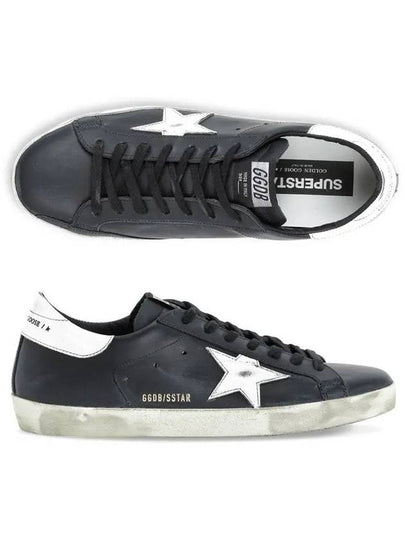 Superstar White Tab Sneakers Black - GOLDEN GOOSE - BALAAN 2