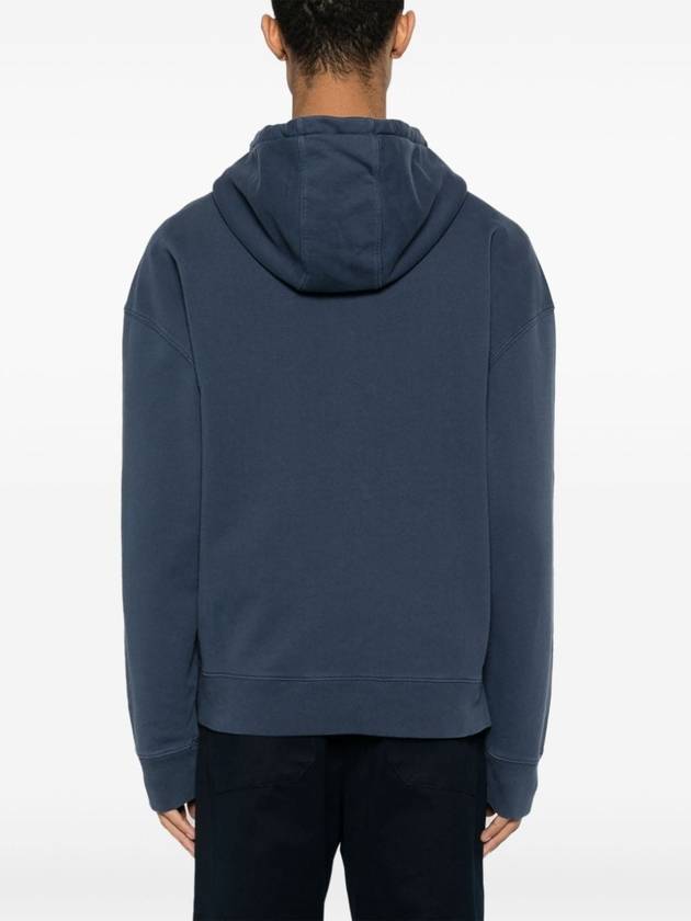 Handwriting Oversized Hoodie Navy - MAISON KITSUNE - BALAAN 6