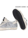 Golden Goose Kids Glitter Sneakers Silver - GOLDEN GOOSE - BALAAN 5