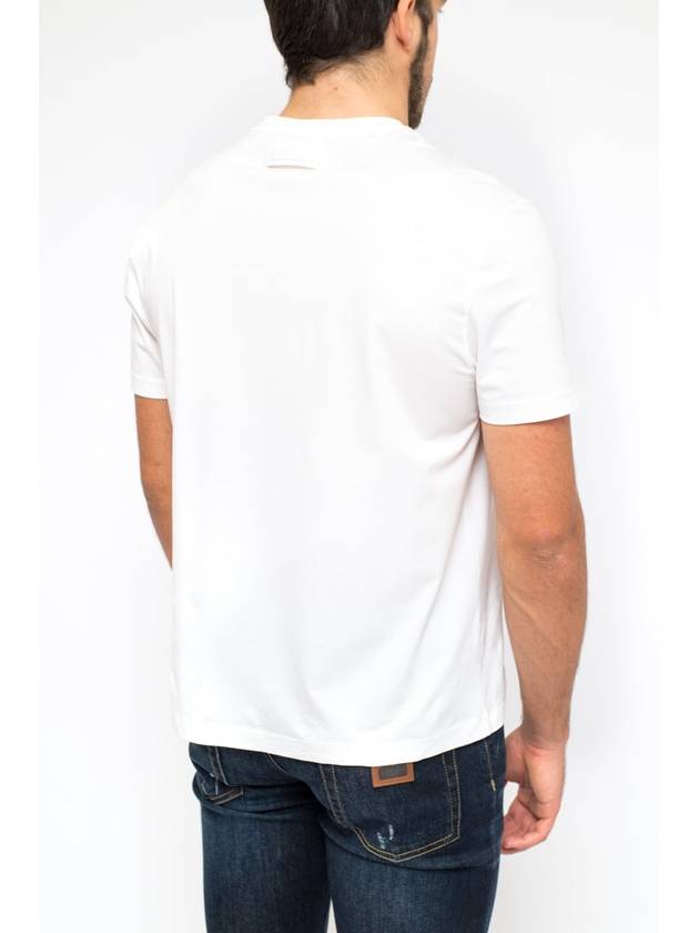 PRADA t-shirt round neck white - PRADA - BALAAN 5