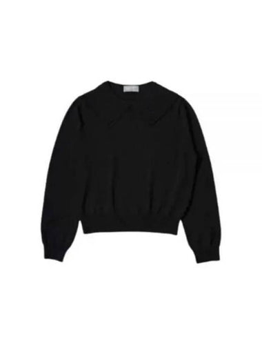 Sweater WOKN0480S24ILT BLK Black - MARGARET HOWELL - BALAAN 1