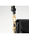 Women s Wallet on Chain Ivy Logo Leather Cross Bag Black 82154 - LOUIS VUITTON - BALAAN 4