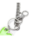 Heart Logo Chain Key Holder Green - AMI - BALAAN 7