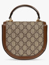 Horsebit 1955 Mini Top Handle Cross Bag Beige Ebony - GUCCI - BALAAN 5