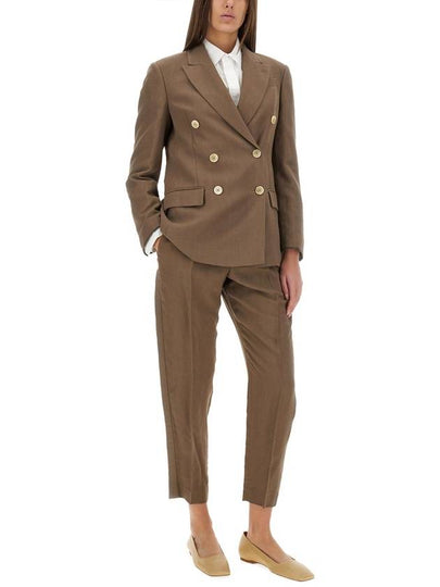 TWILL JACKET WITH NECKLACE - BRUNELLO CUCINELLI - BALAAN 2