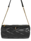 Tube Quilting Small Shoulder Bag Black - SAINT LAURENT - BALAAN 2