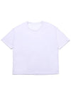 Seawear Oversized Silket Scoop Neck Short Sleeve T Shirt White - C WEAR BY THE GENIUS - BALAAN 1