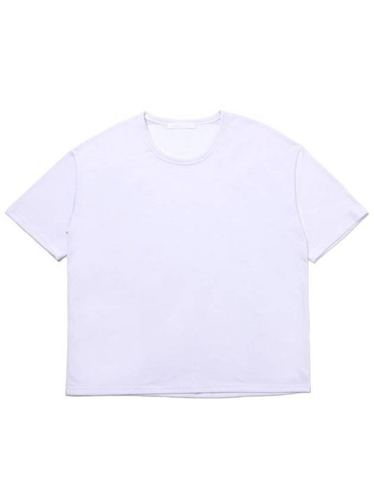 Seawear Oversized Silket Scoop Neck Short Sleeve T Shirt White - C WEAR BY THE GENIUS - BALAAN 1