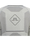 Jimmy Seamless Mid Layer Half Zip Sweater Light Grey Melange - J.LINDEBERG - BALAAN 10