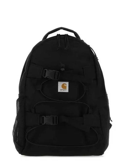 Kickflip Recycled Polyester Canvas Backpack Black - CARHARTT WIP - BALAAN 2