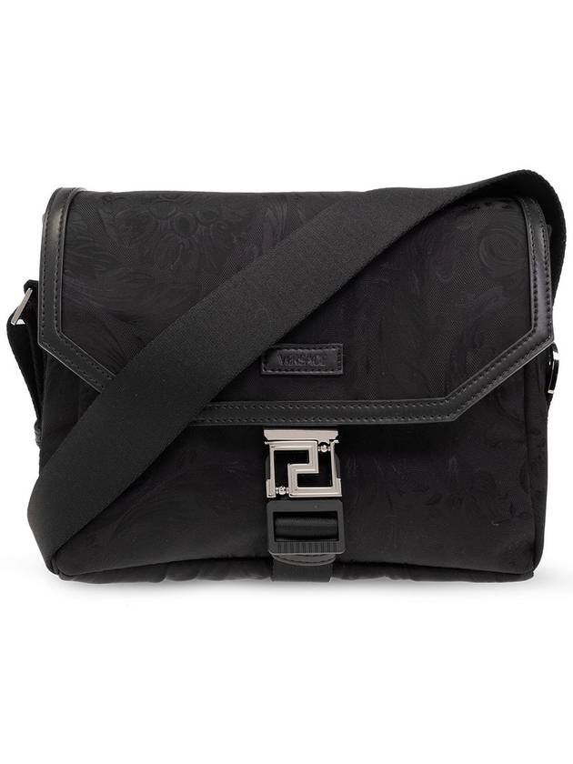 Barocco Neo Nylon Messenger Bag Black - VERSACE - BALAAN 2