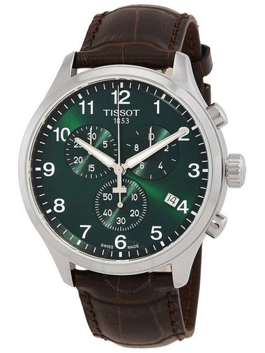 Tissot Chrono XL Classic Quartz Green Dial Men's Watch T1166171609200 - TISSOT - BALAAN 1