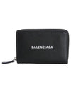 logo zipper card wallet - BALENCIAGA - BALAAN 1