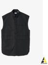 Sleeveless Shirt Vest Black - BURBERRY - BALAAN 2