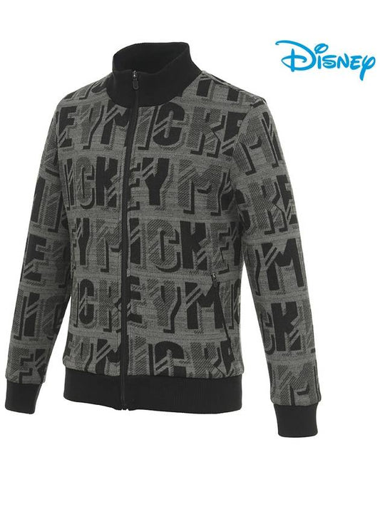 Men s color combination artwork high neck zip up jumper DL4MTJ031 - DISNEY GOLF - BALAAN 1