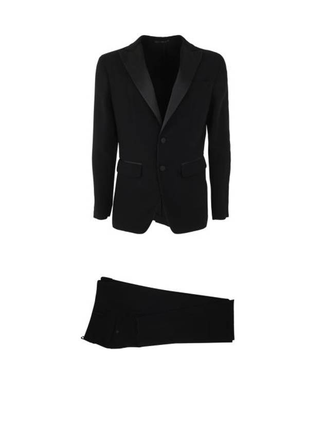 suit set S74FT0450 S48427 900 BLACK - DSQUARED2 - BALAAN 1