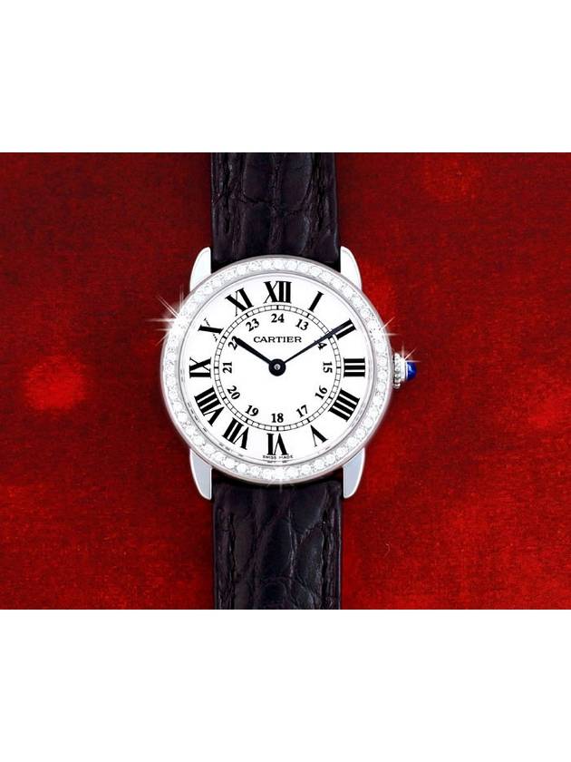 Ronde Solo Diamond Women s Quartz Watch - CARTIER - BALAAN 2