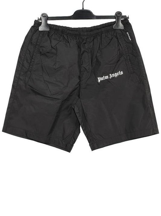 Men's Logo Swim Shorts Black - PALM ANGELS - BALAAN 2